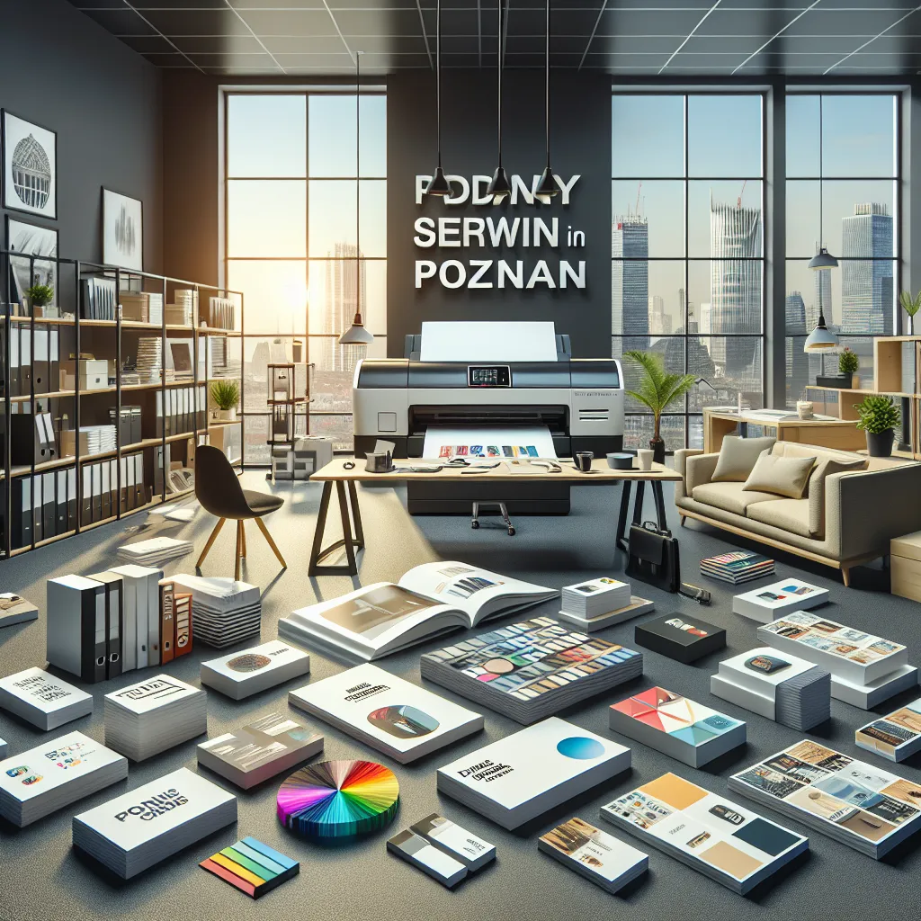 Nowoczesny druk i wizytówki w Poznaniu dla Twojego biznesu
