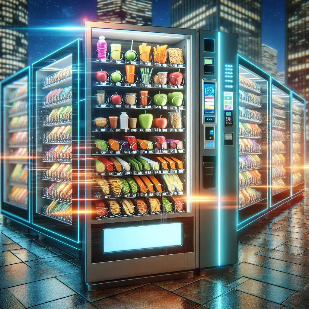 Nowa era automatów – jedzenie na wyciągnięcie ręki
